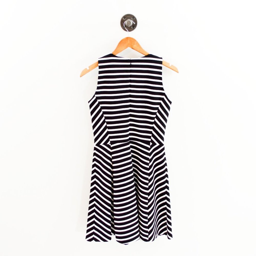 Michael Kors Striped Dress #106-88 - Picture 3 of 3